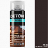 грунт-эмаль RR 32 темно-коричневый для профнастила и металлочерепицы DETON (аэрозоль, 520мл) 