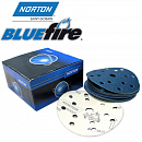 круг абразивный P 060 150мм 15 отверстий BLUE FIRE H835 NORTON