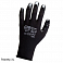 перчатки с PU покрытием XL черные для механических работ АDOLF ВUCHER (пара)