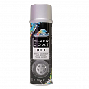 автоэмаль-аэрозоль для дисков мелкое серебро SILVER COAT 100 PRO SPECTRUM (500мл)