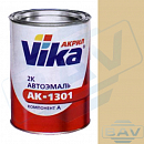 235 бледно-бежевая акриловая автоэмаль АК-1301 VIKA (0,85кг)