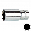 головка 1/4" удлиненная 13мм 6-гранная AMPRO