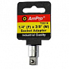 переходник 1/4х3/8" AMPRO